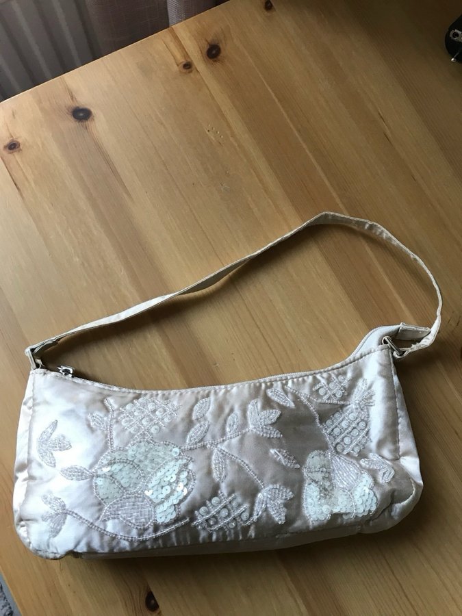 väska vintage hm beige