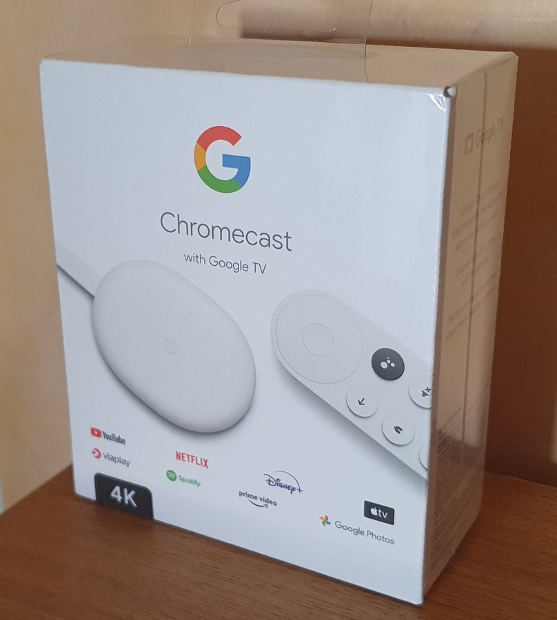 NY Chromecast med Google TV 4K