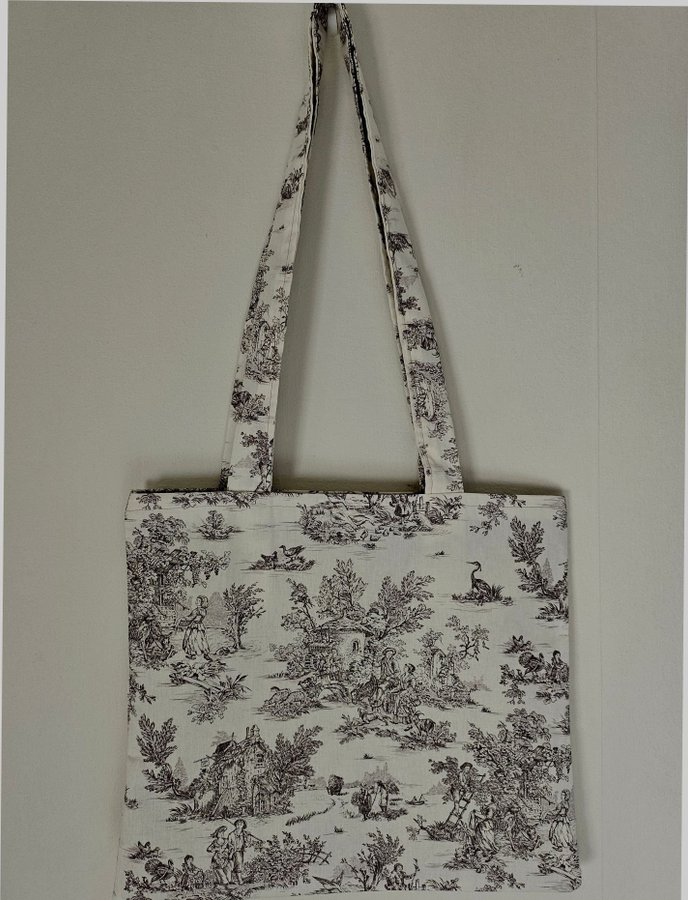 Väska/Handgjord totebag_ vintage