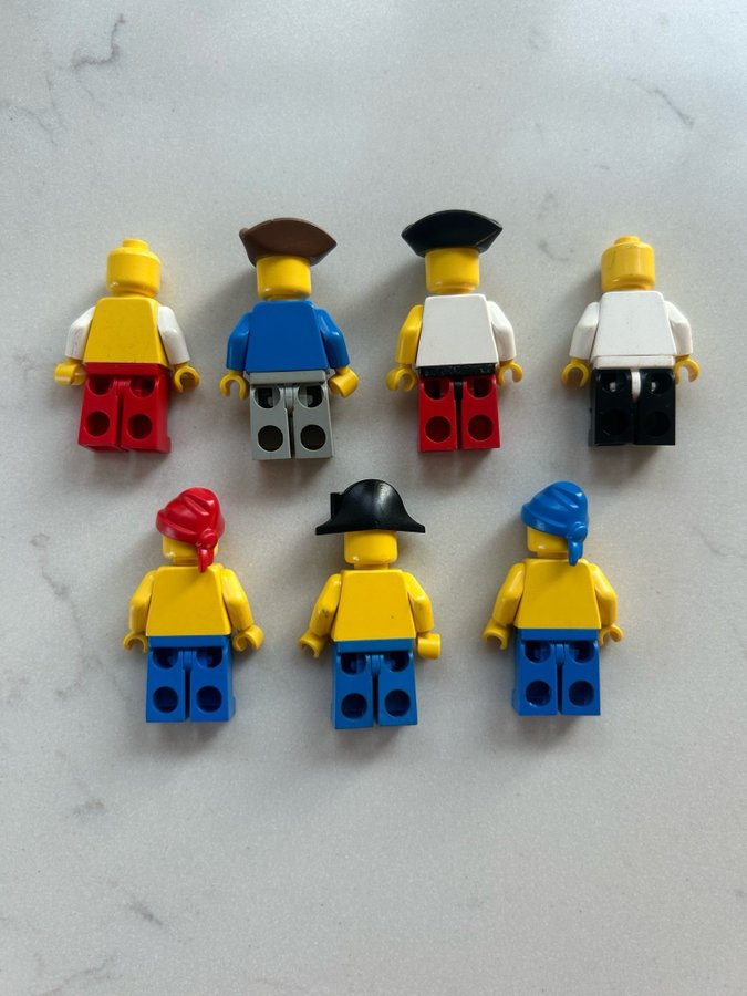 Lego pirates Pirat figurer minifigur classic