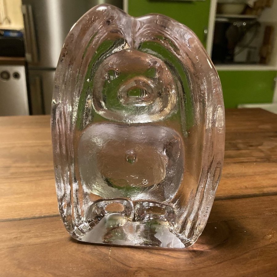 Stor Glasfigur troll