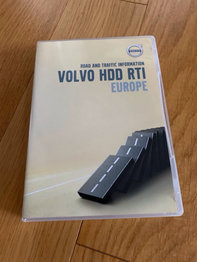 DVD - Road and Traffic Information - Volvo HDD RT1 Europe 2015