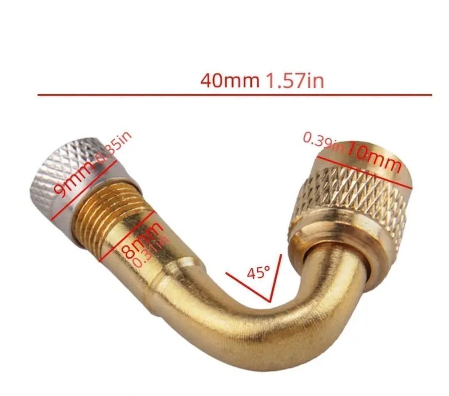 *** Ventilförlängare ventil Bil Cykel Motorcykel Skottkärra förlängare ***