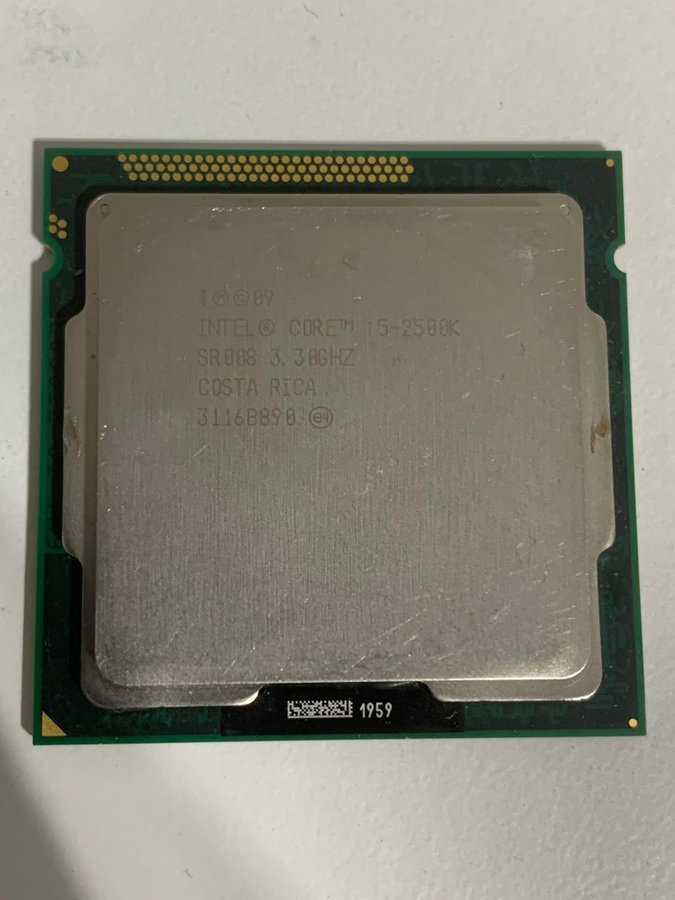 Intel® Core™ i5-2500K 3.30 GHz - 3.70 GHz (LGA 1155)