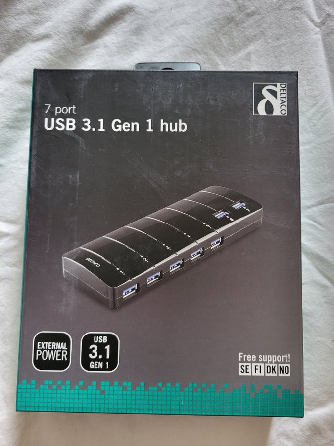 7-ports USB 31 Gen 1 Hub