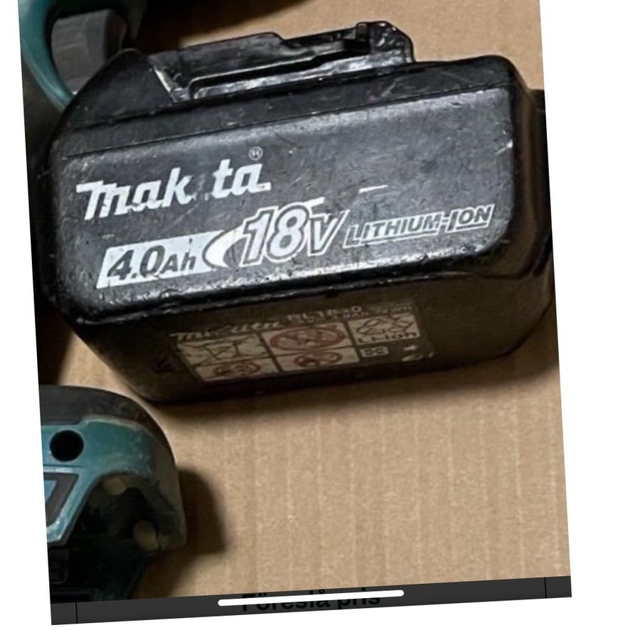 Makita 18V 40Ah batteri