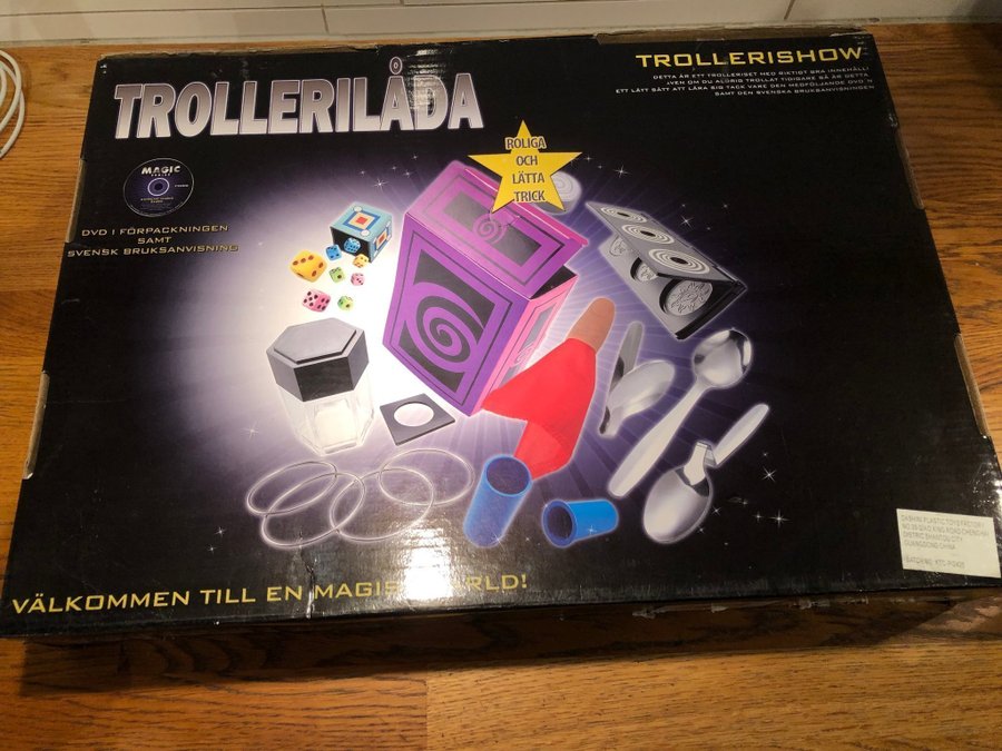 Trollerilåda med DVD