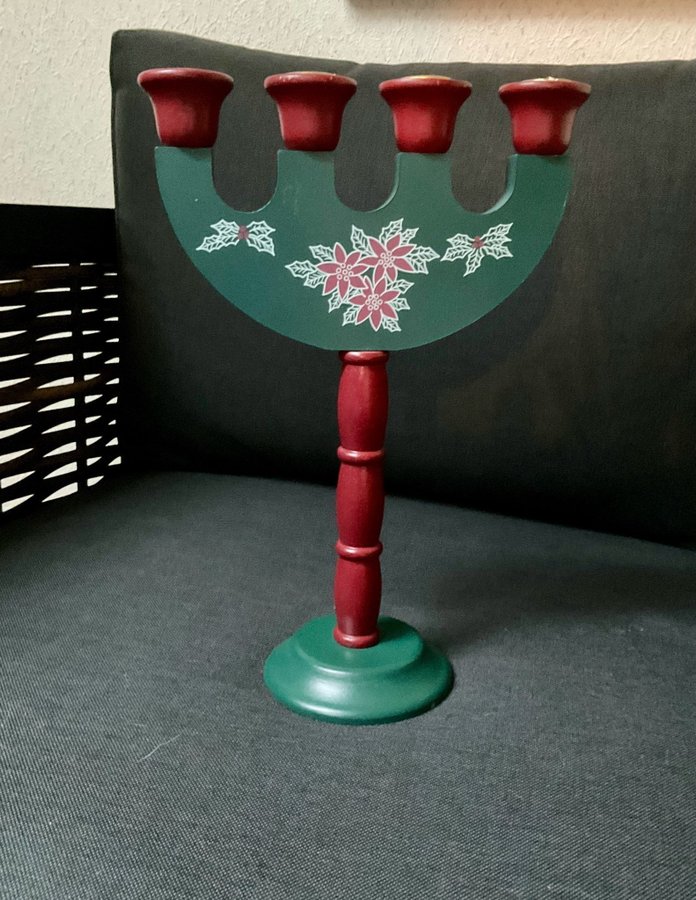 Julstjärne ljusstake Handgjorda