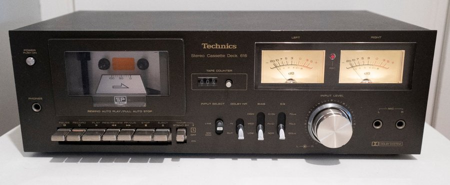 Technics RS-616 Stereo Cassette Deck (1978-79)