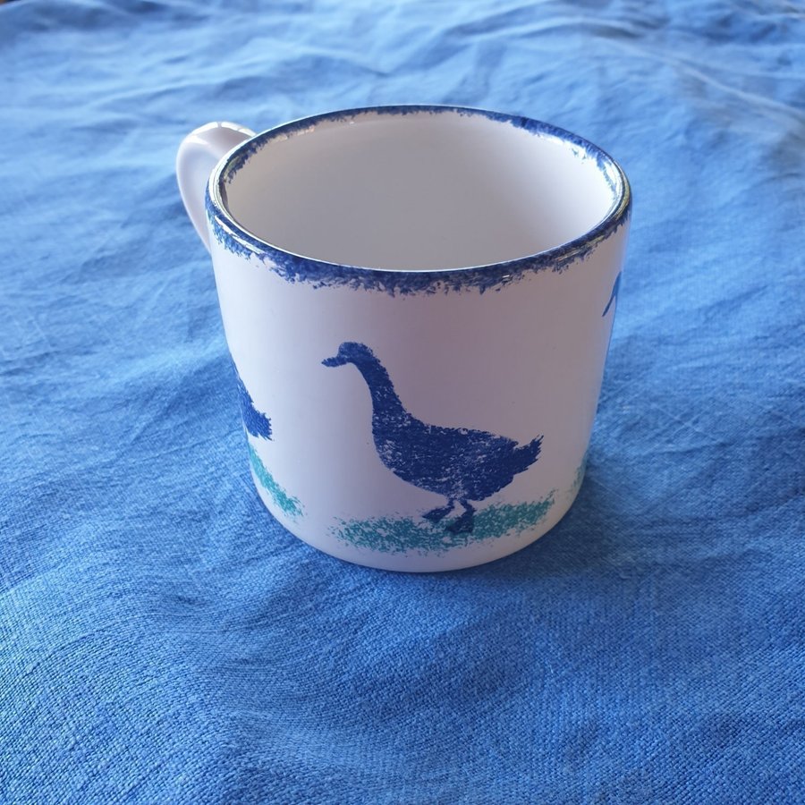 Vintage mugg "Dorset Delft" - Hinchcliffe  Barber 80-tal