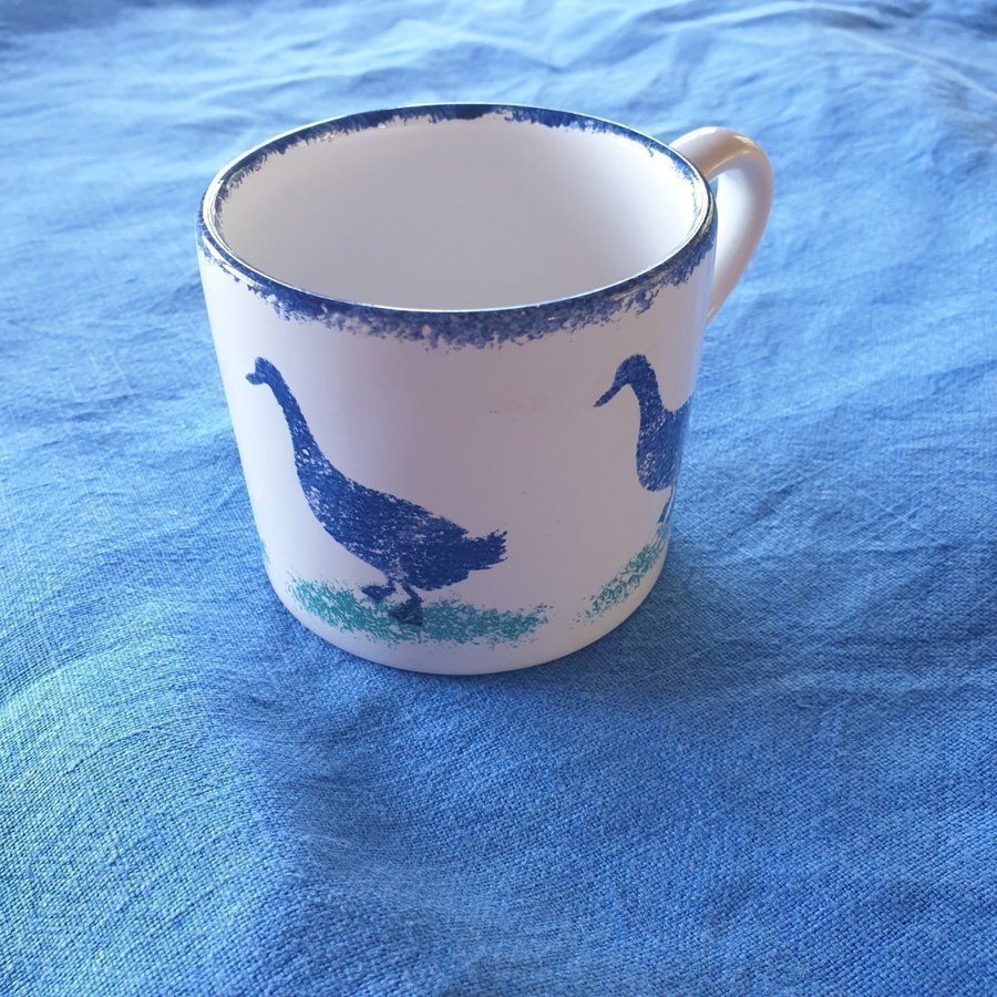 Vintage mugg "Dorset Delft" - Hinchcliffe  Barber 80-tal