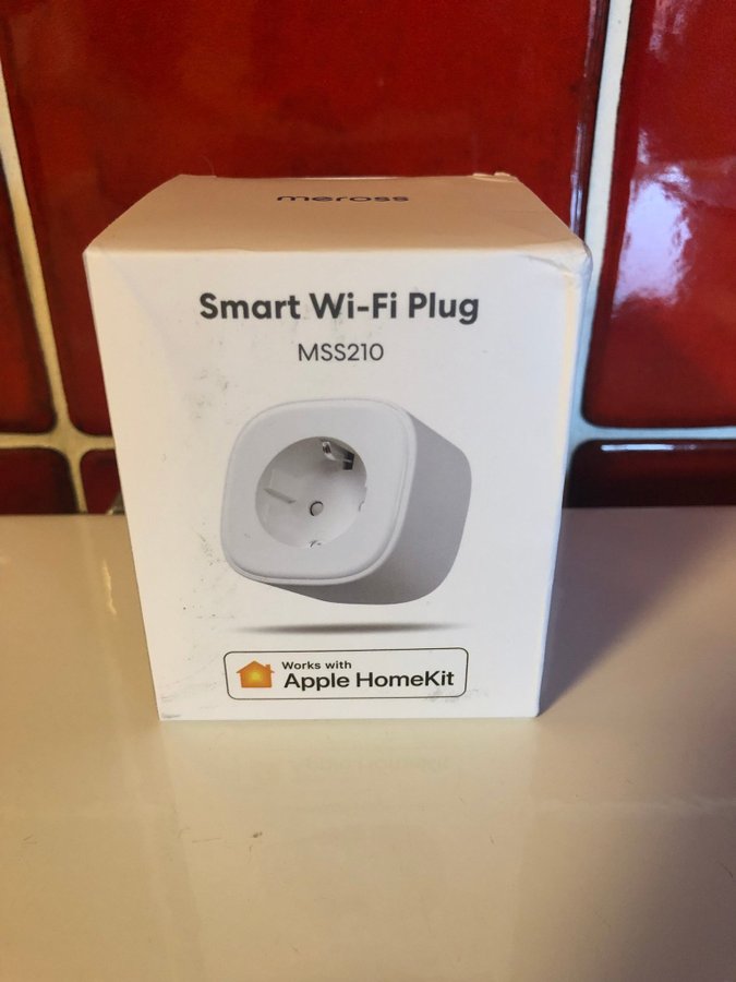 NYTT: Meross Smart Wi-Fi Plug MSS210 - funkar med Apple HomeKit, Alexa, Google