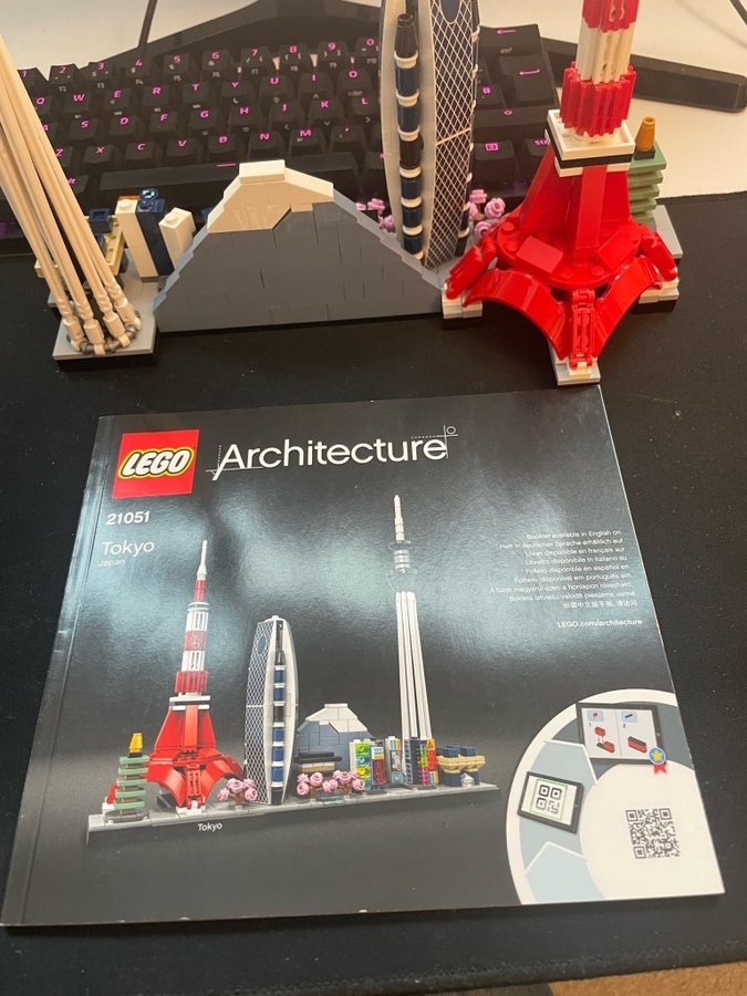 LEGO Architecture 21051 Tokyo 100% Komplett