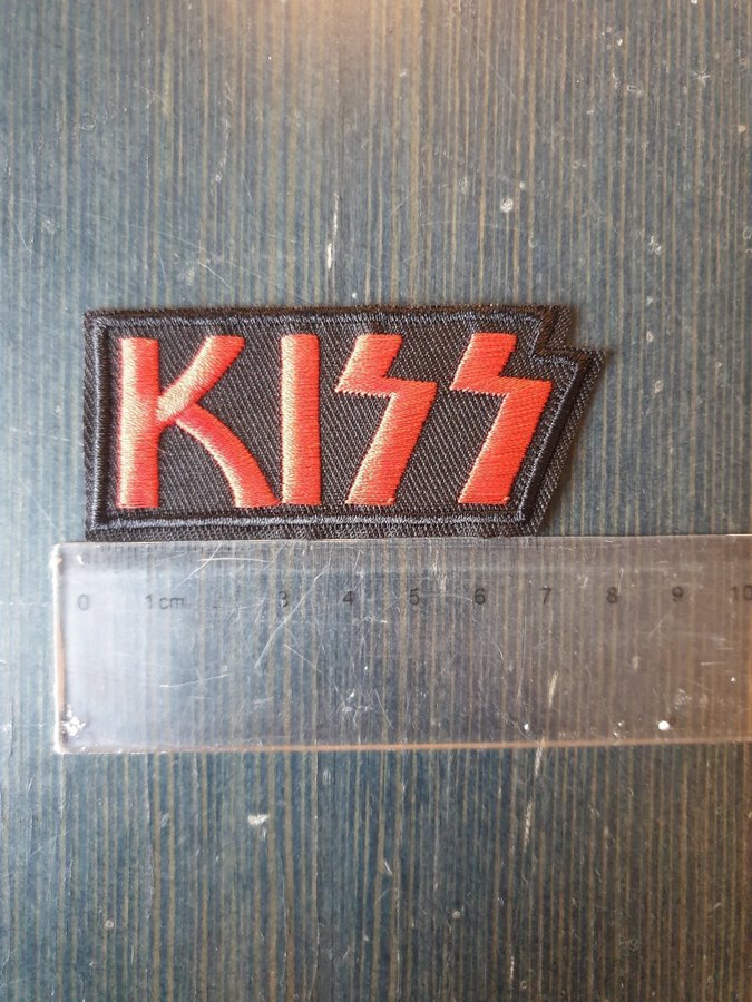 KISS | KIZZ | Hårdrock | patch | tygmärke