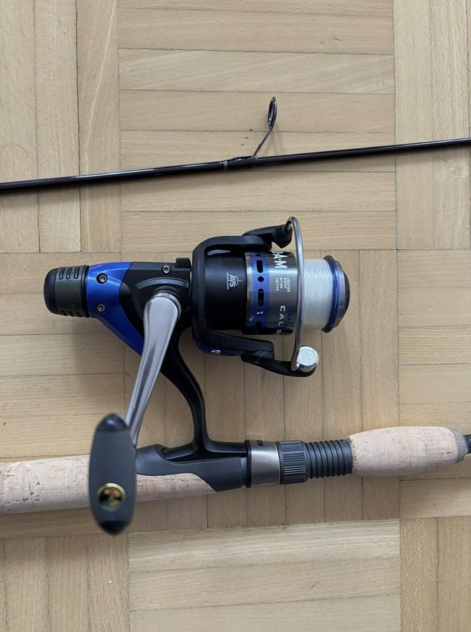 Angelruten und Rollen im 6er Set DAM, Daiwa, Sportex, Shimano, Exori, Cormoran