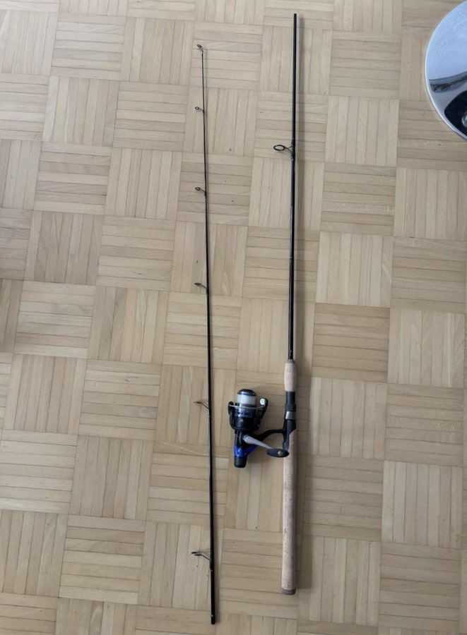 Angelruten und Rollen im 6er Set DAM, Daiwa, Sportex, Shimano, Exori, Cormoran