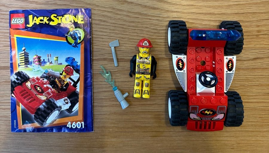 Legopaket med blandade set. 4617, 4601, 1562, 7236  70101