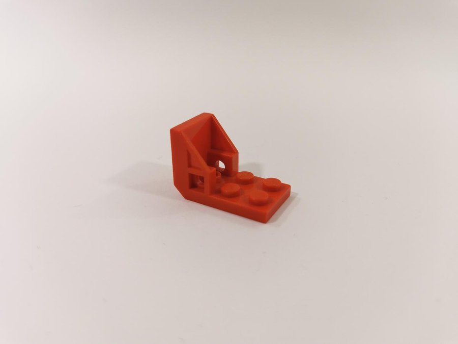 Lego - bracket - space - rymd - stol - seat - part 4598 - röd