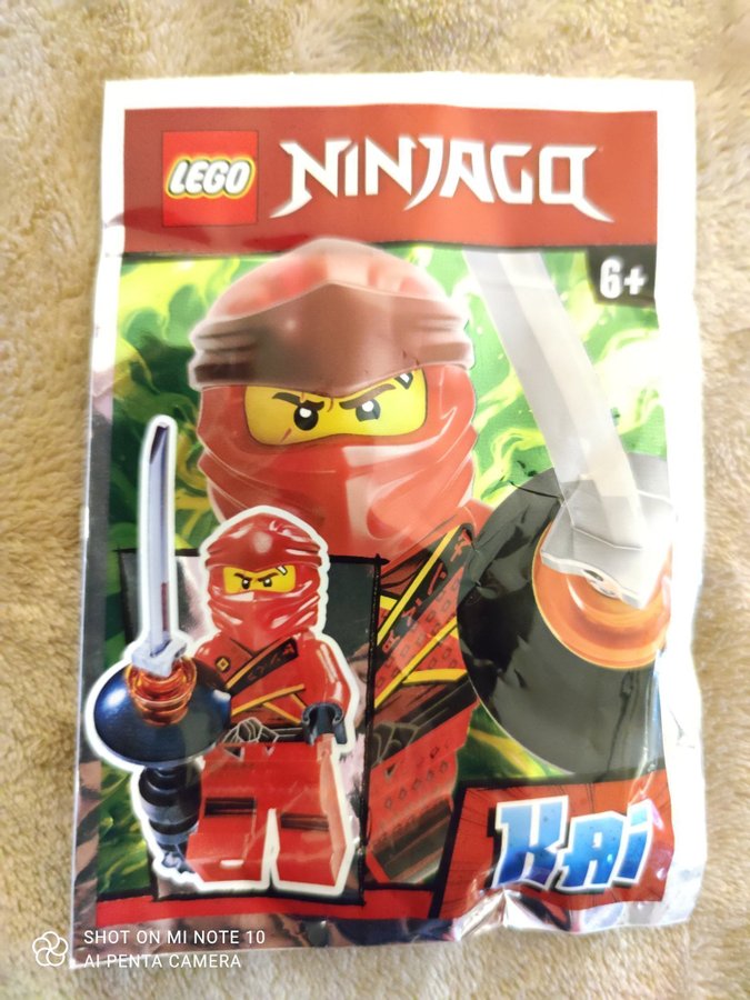 Lego, Ninjago "KAI" Minifigur NY/Oöppnad