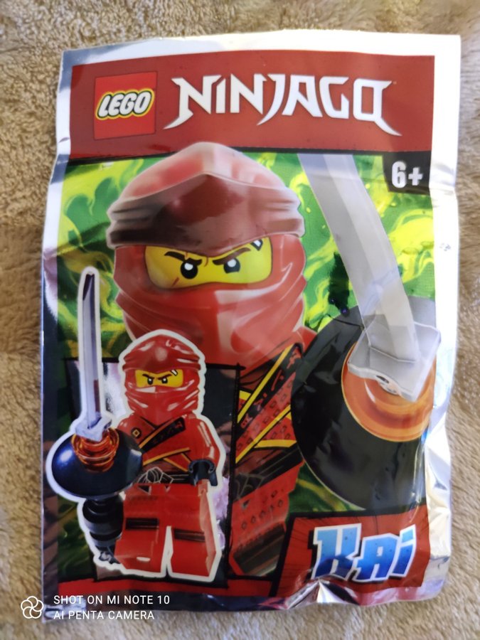 Lego, Ninjago "KAI" Minifigur NY/Oöppnad