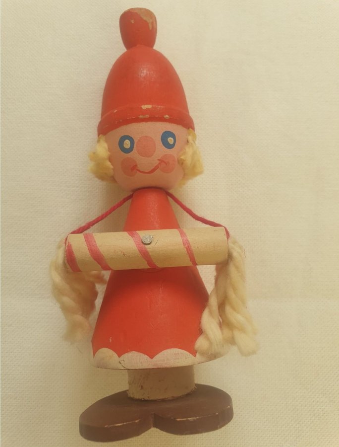 Svensk Hemslöjd Jultomte Figur