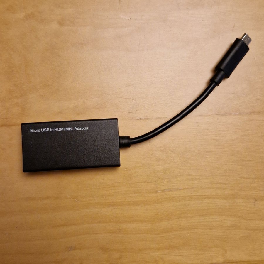 Micro USB till HDMI MHL-adapter