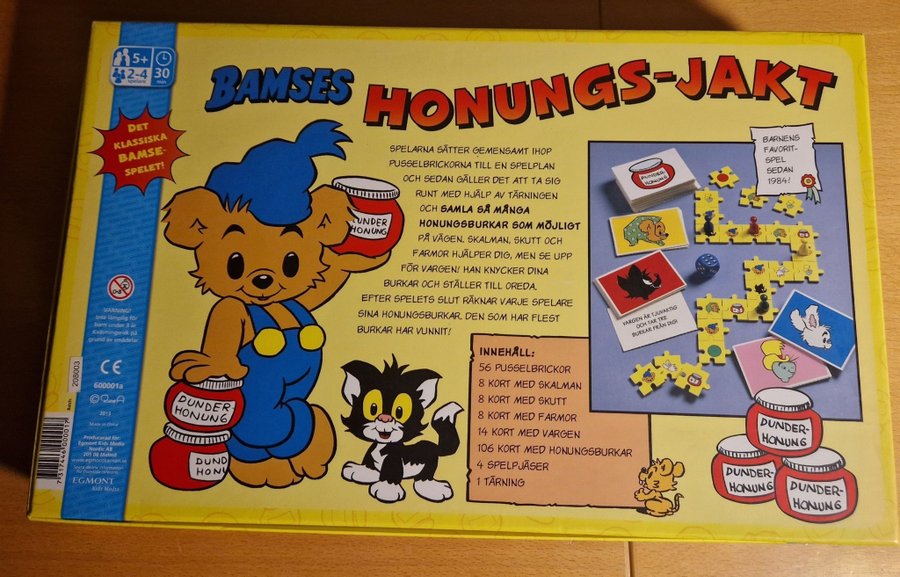 Bamse Honungsjakt -Ejj komplett