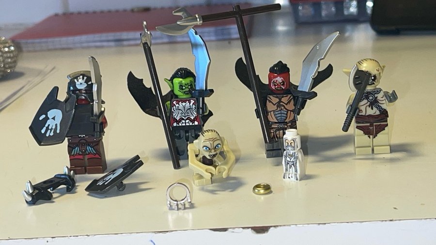 Lego Lord of the Rings Minifigurer