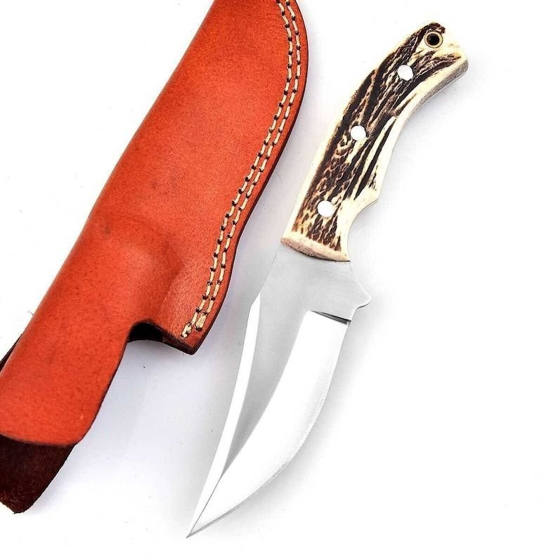 Hunting Knife Stag Horn