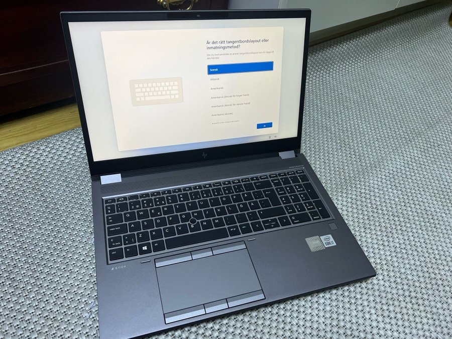 HP ZBook 15 G7 (i7 10th gen/32gb/Nvidia Quadro)