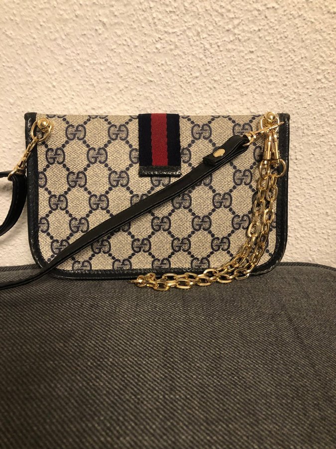 GUCCI CLUTCH POCHETTE HANDVÄSKA AXELVÄSKA CROSSBODY