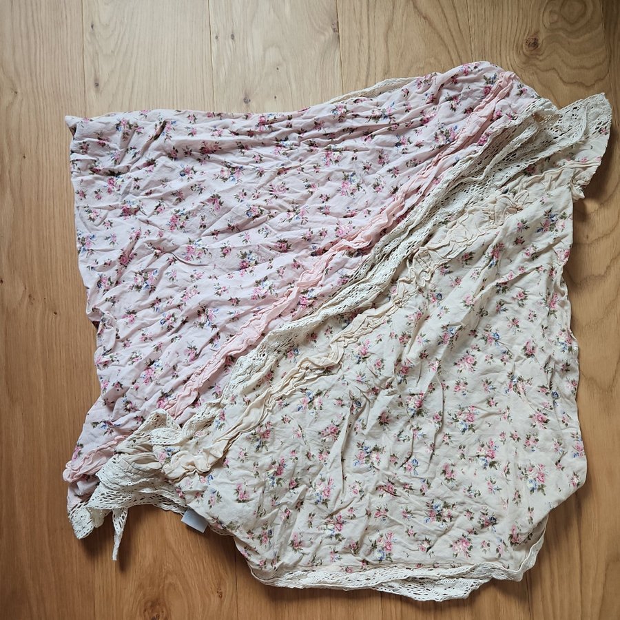 Rosa och beige scarf