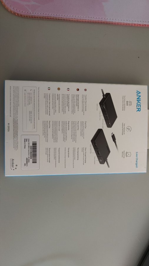 Anker 332 USB-C Hub 5in1 - HELT NY (Plomberad)