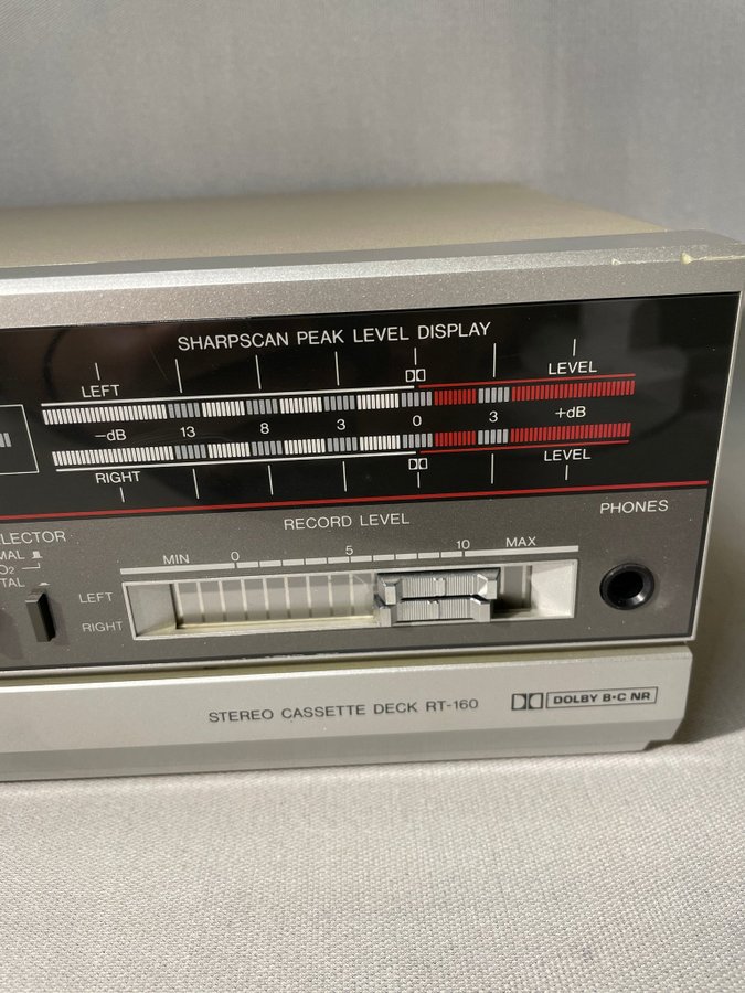 Sharp RT-160H(S) Stereo Kassettdäck