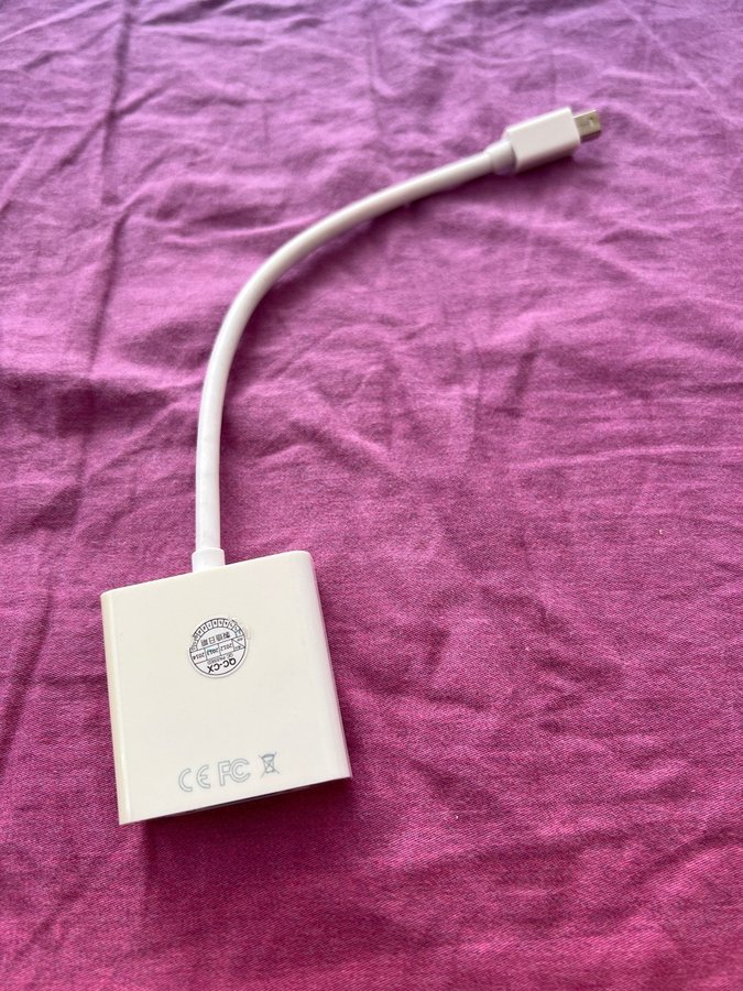 Apple Mini DisplayPort till VGA-adapter i prima skick! #1