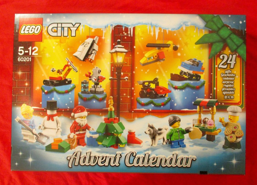 Lego City 60201 (år 2018) Adventskalender Oöppnad!