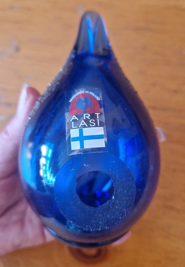 Blå glasfågel Art Lasi Finland