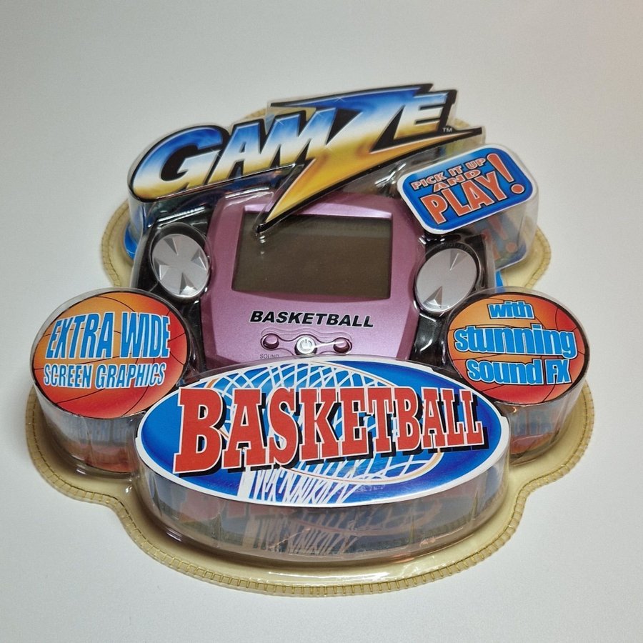 Basketball Pocket Game i oöppnad originalförpackning