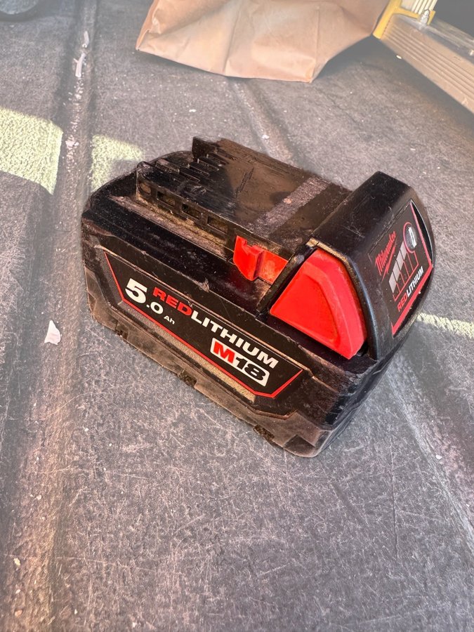 Milwaukee RedLithium M18 5.0 Ah batteri