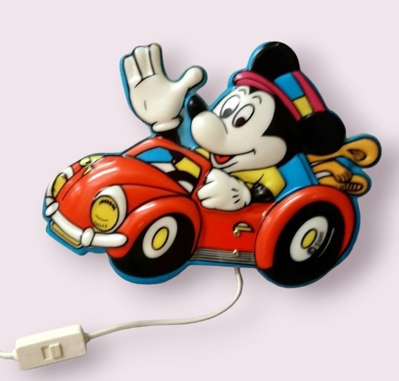 Mickey Mouse RETRO væglampe