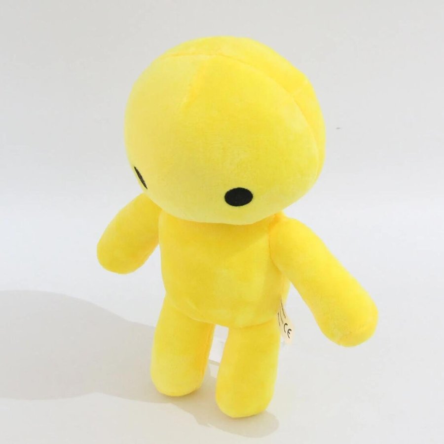 Wobbly Life Plush Toy Set of 2 - Yellow Humanoid and Green Octopus