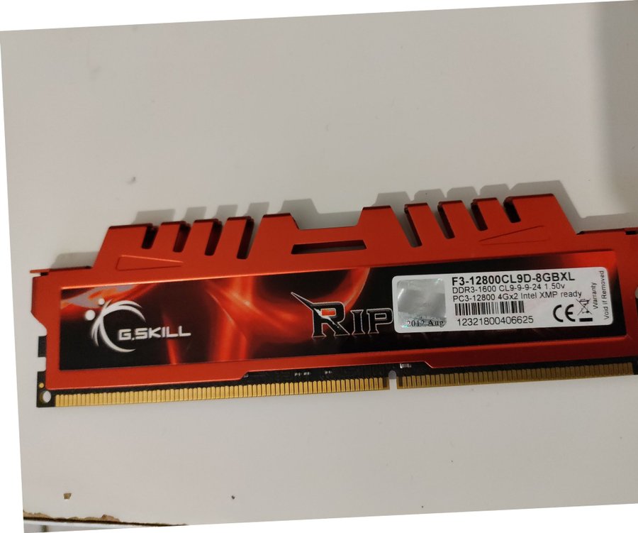 G.Skill Ripjaws X DDR3-1866 CL9 8GBXL