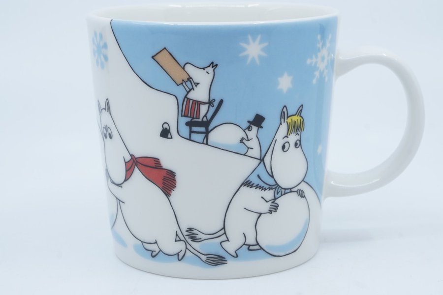 Muminmugg Snölekar / Moomin Mug Winter Games