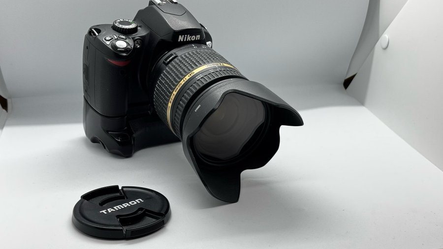 Nikon D60 med Tamron SP 17-50mm F/2.8 Objektiv – Kamerapaket i befintligt skick