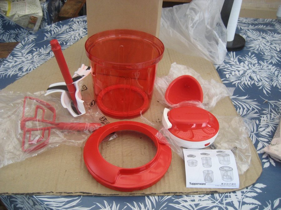 Tupperware - Super Sonic - Chopper Stor 135 L **Ny**