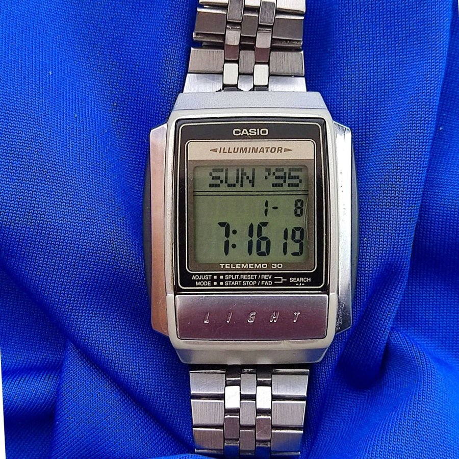 Casio illumination data bank vintage 1993