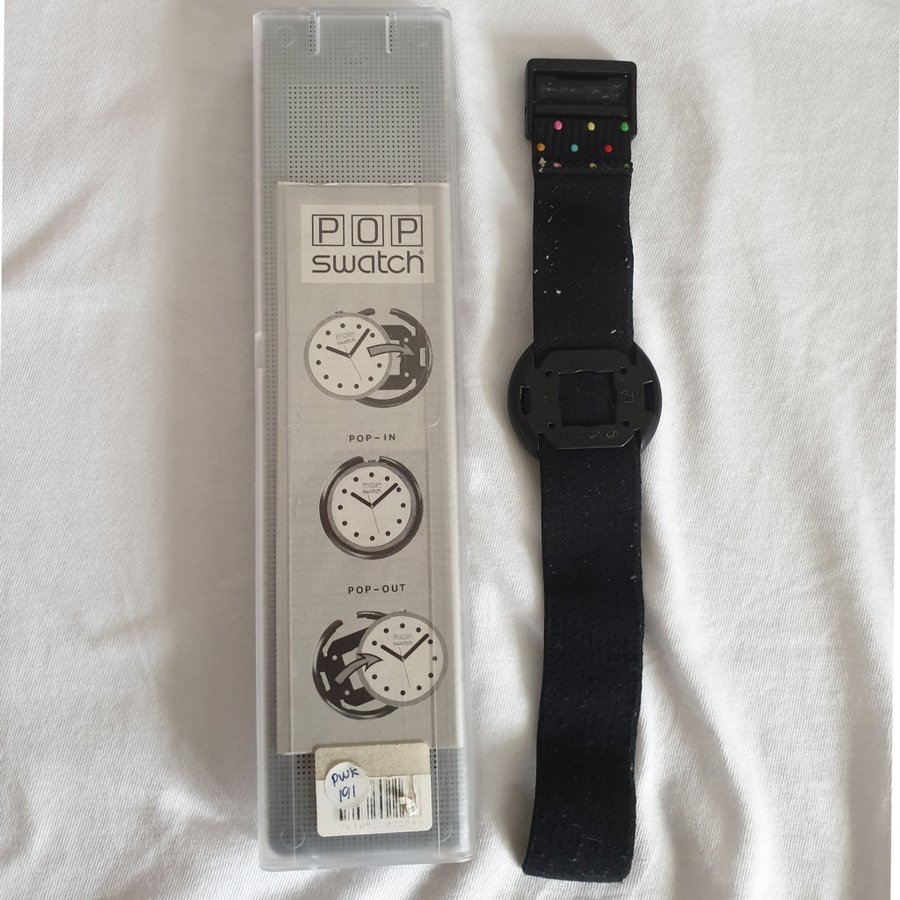 Swatch POP klocka armbandsur m. Köpbevis