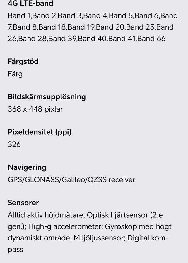 Apple Watch SE (GPS + Cellular) 44mm 2:a generationen midnight svart