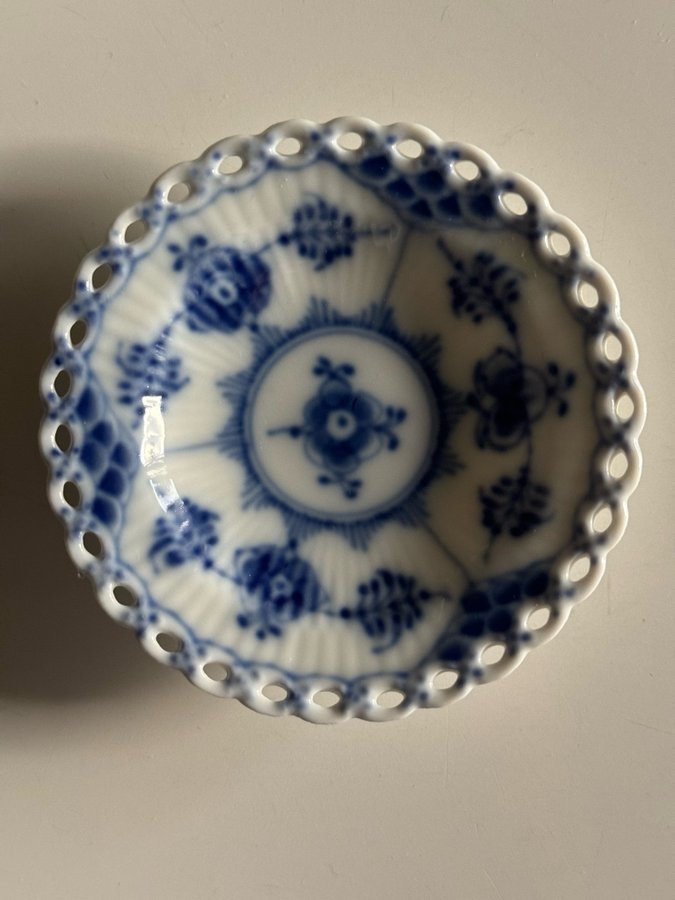 2 st Royal Copenhagen fat 1004 blue fluted