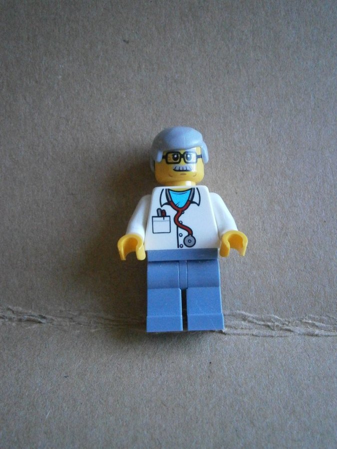 LEGO figur Dr Jones Veterinär